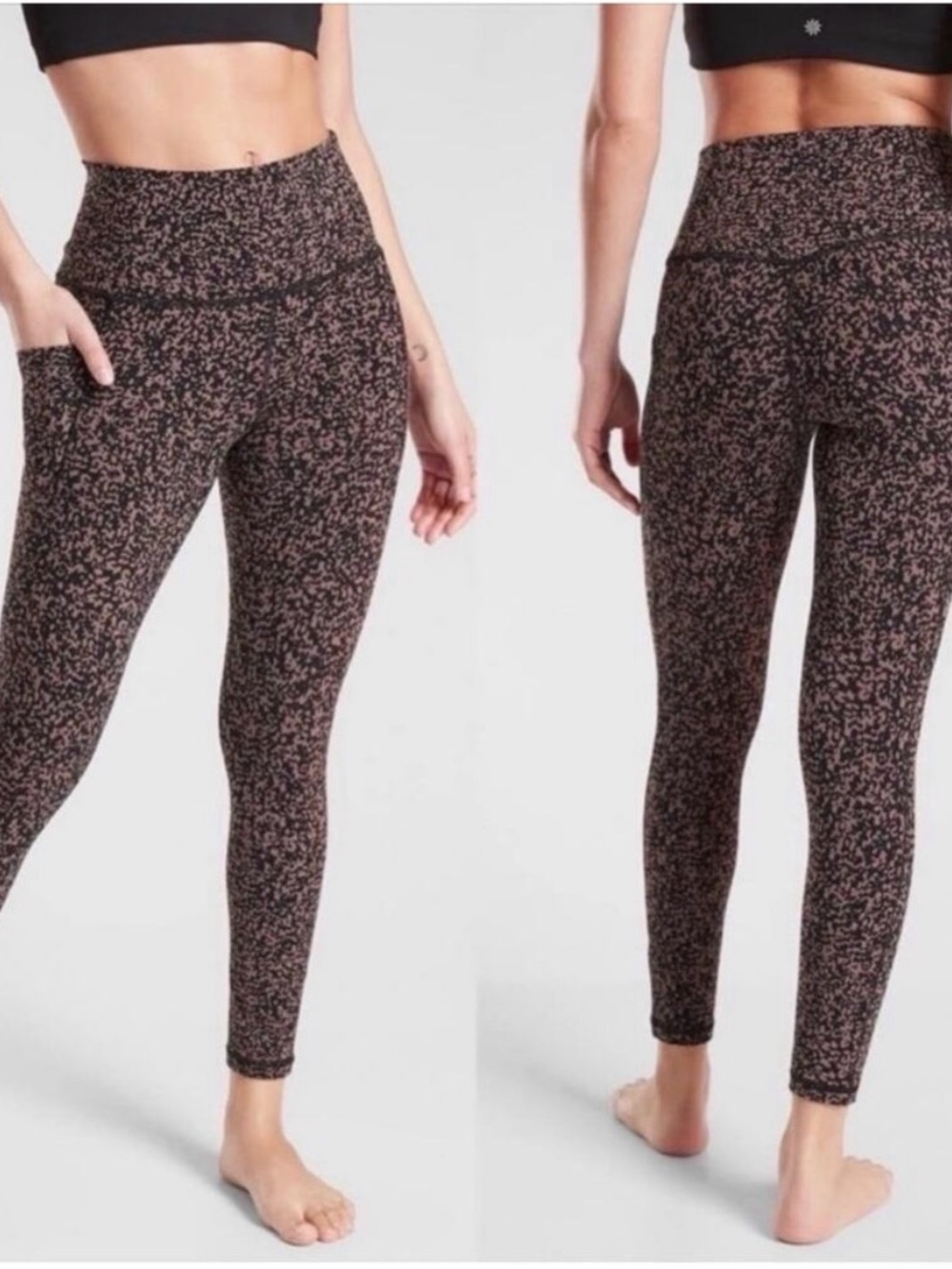 ATHLETA Salutation Stash Leggings in Gravel LP